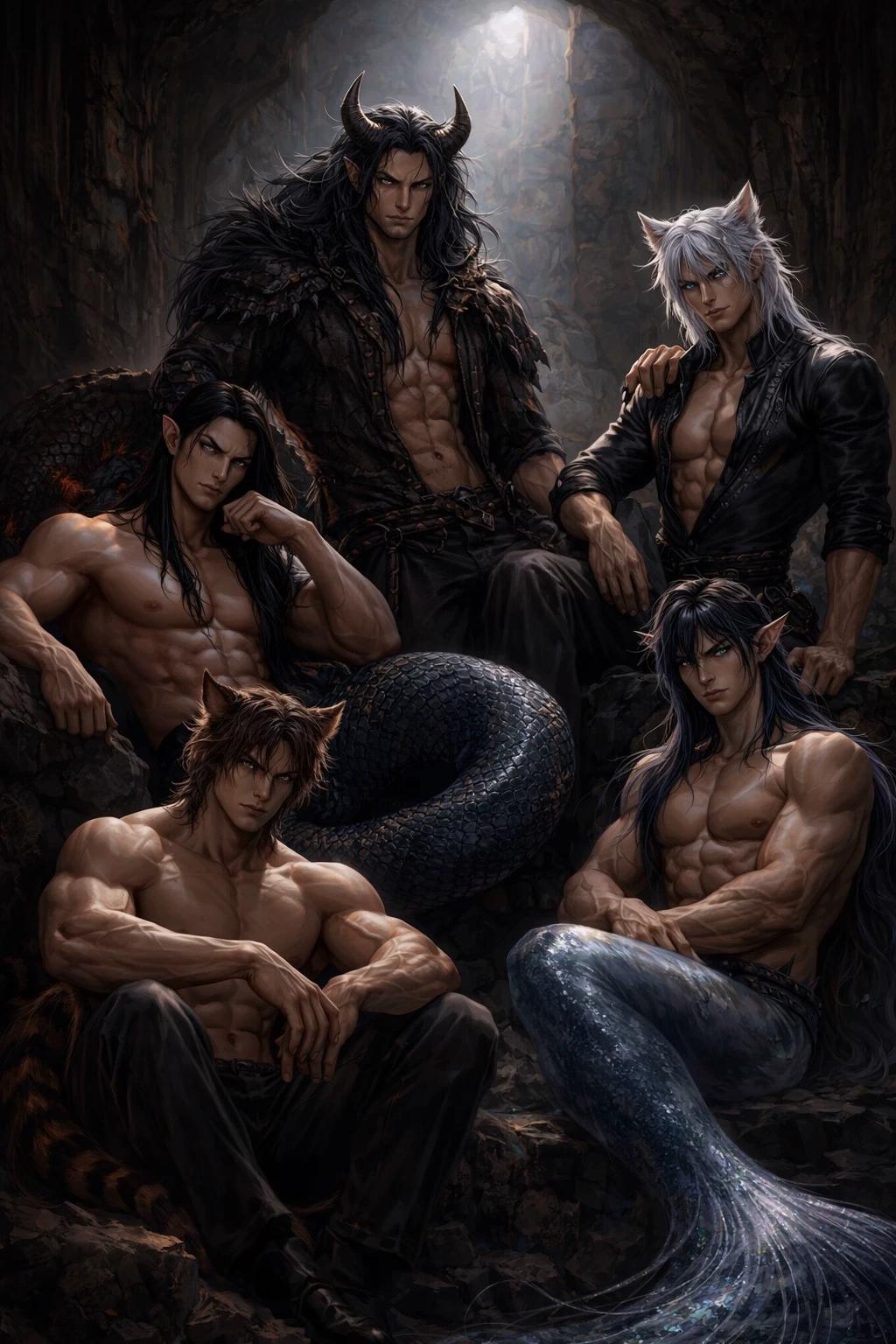 Surviving My 5 husbands in a fantasy world thumbnail