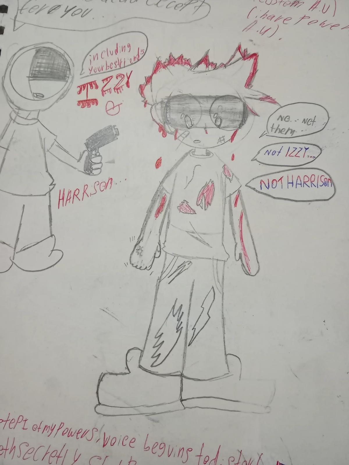 The last survivor... (A AU I actually drew myself and I'm thinking of making it) thumbnail