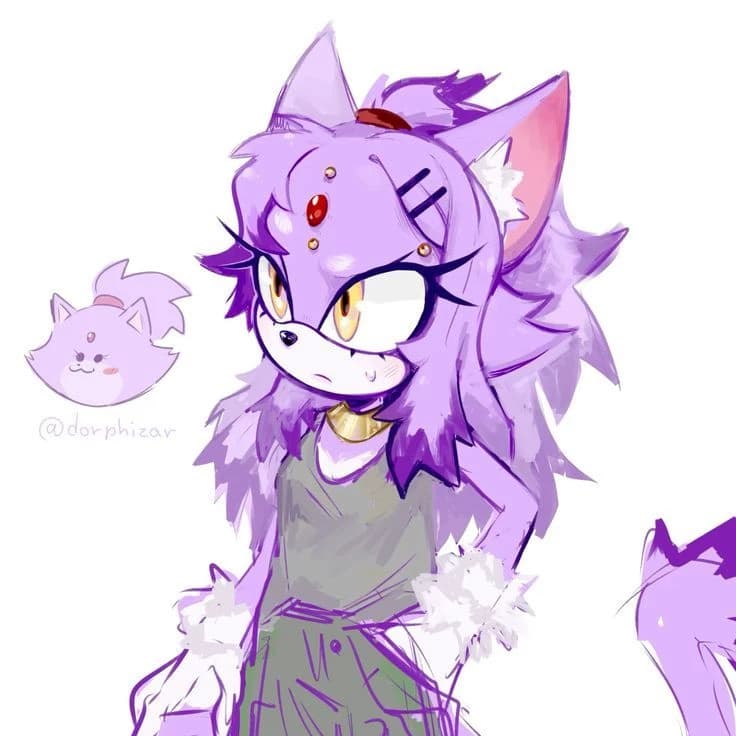 Blaze the cat thumbnail