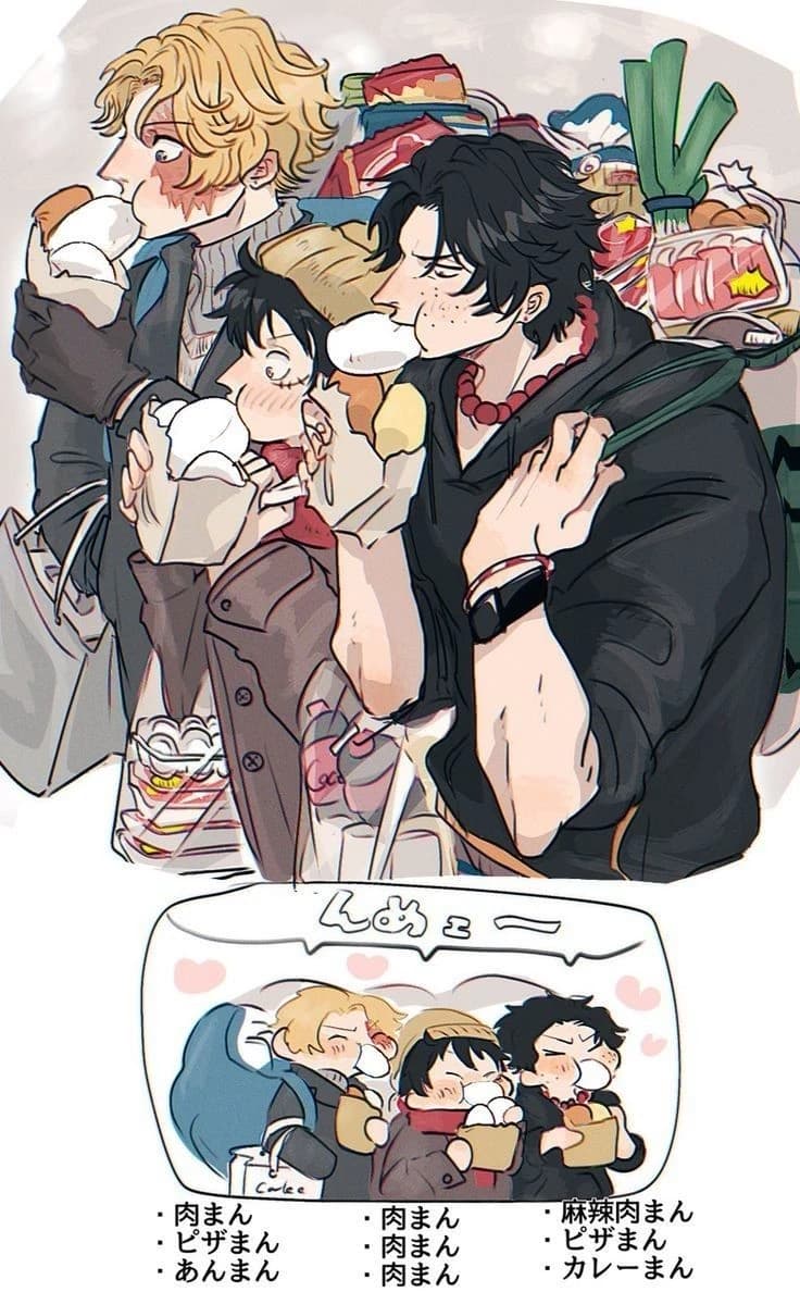 Ace, Sabo e Luffy thumbnail
