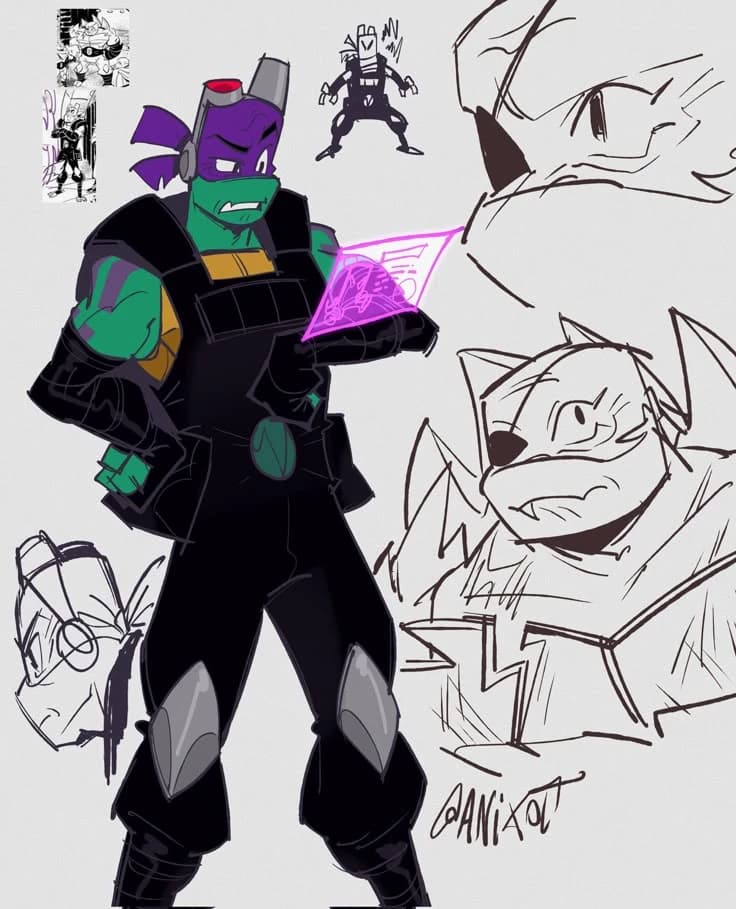 Futuro Donatello (Apocalyptic Rottmnt). thumbnail