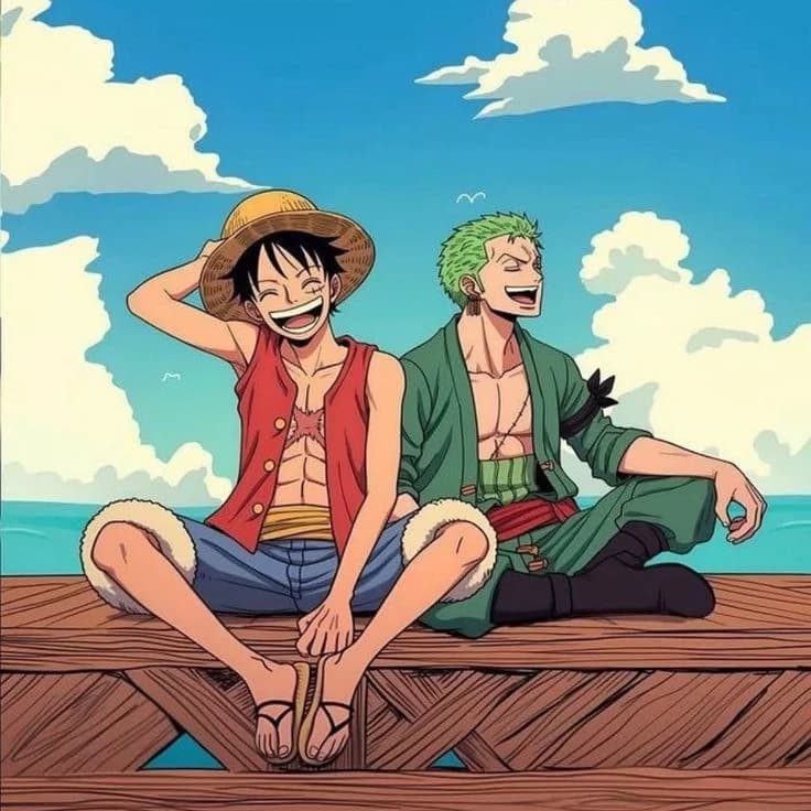 Zoro and Luffy thumbnail