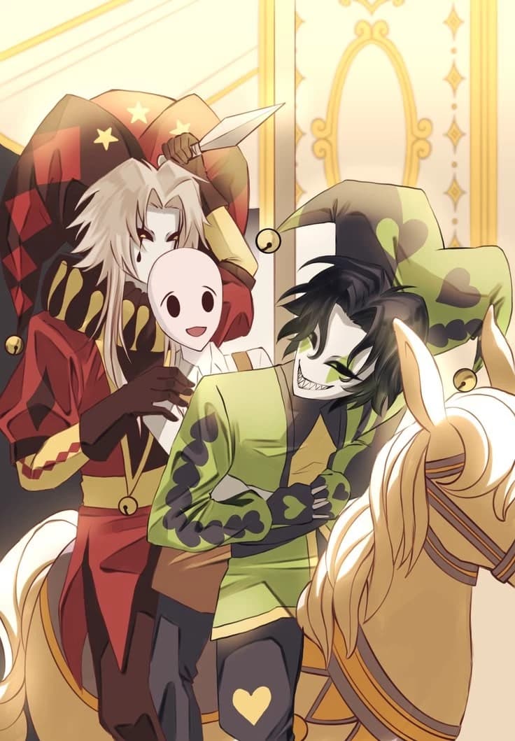 Pierrot and Halrequin thumbnail