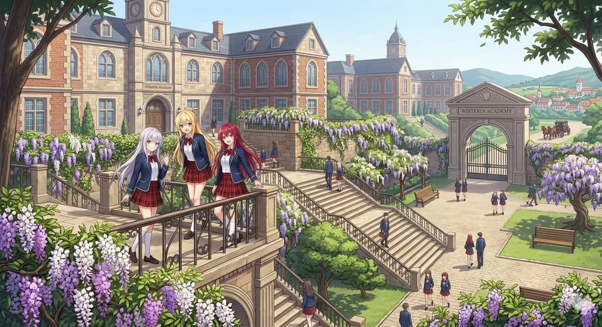 Three magician from wisteria academy  thumbnail