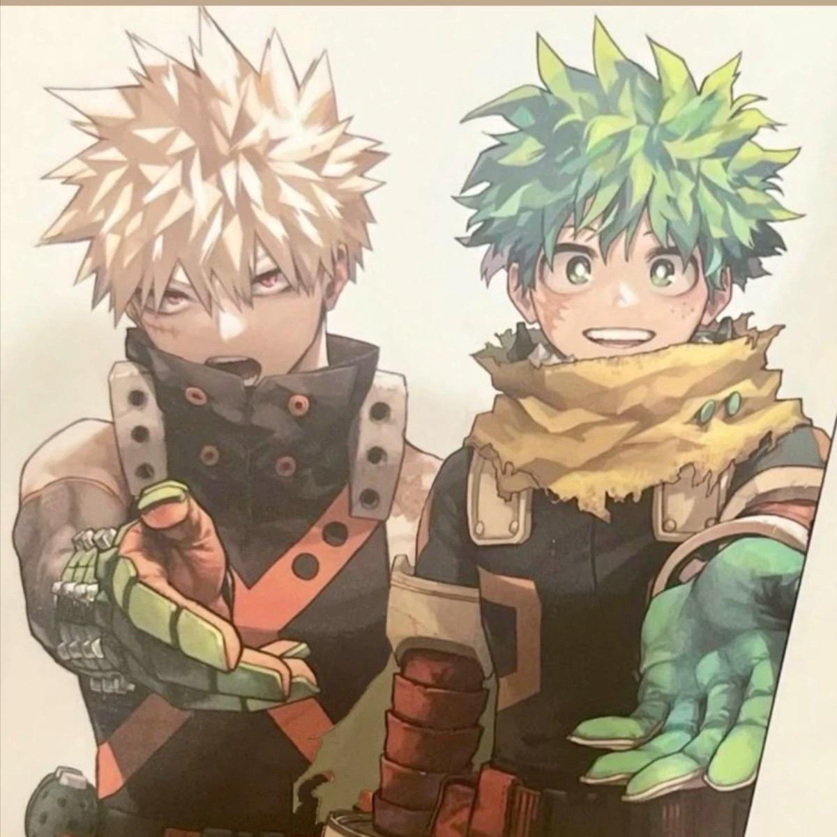 Bakugou and Deku thumbnail