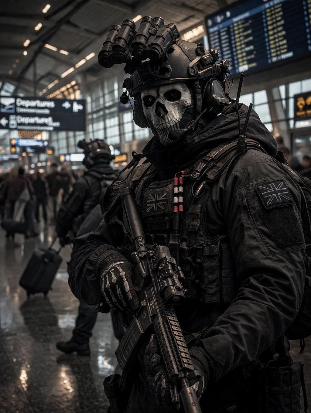 Ghost - Control at the airport thumbnail