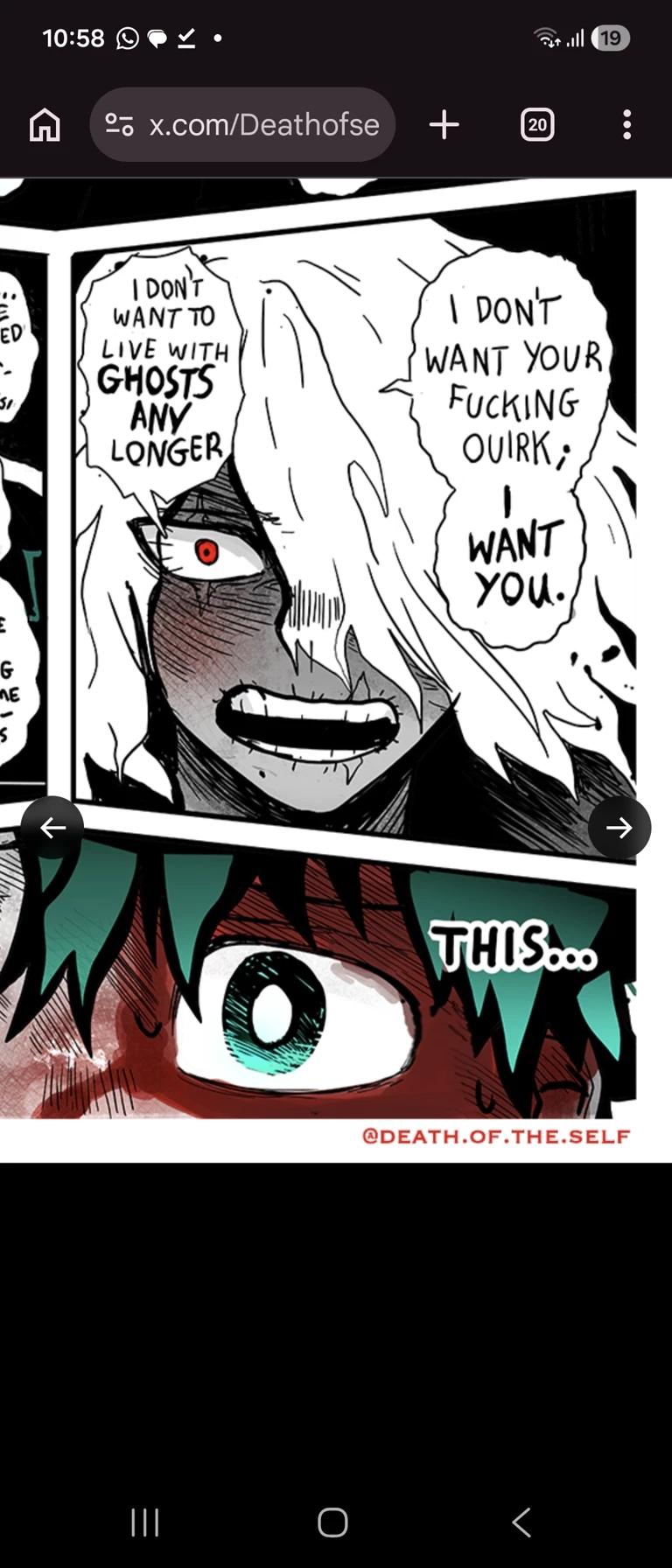 Shigaraki Tomura x Deku thumbnail
