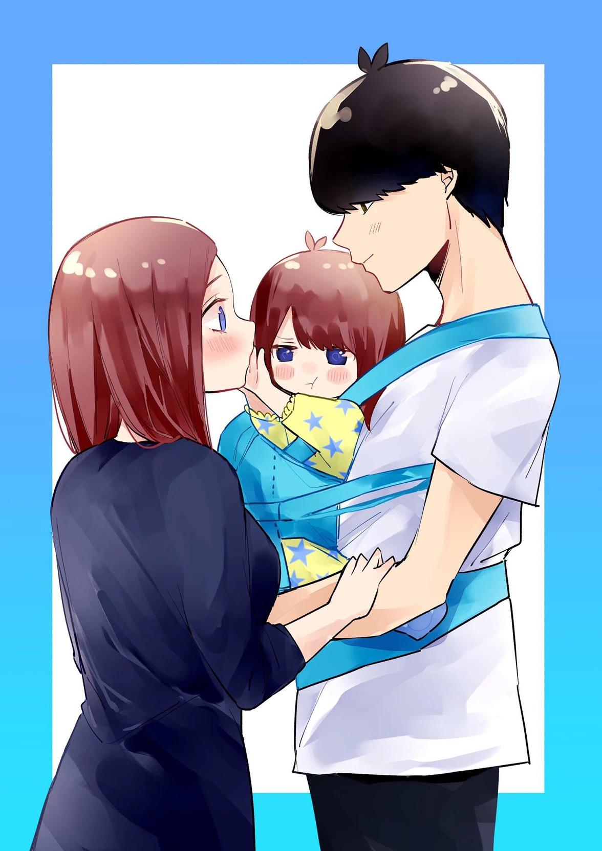 You have a child with Miku Nakano  thumbnail