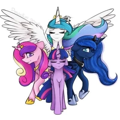Princess Celestia, Princess Luna, Princess Cadance thumbnail