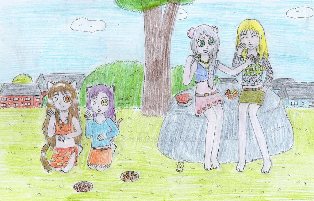 Tsume and Eun-mi and Anne and Airi  thumbnail