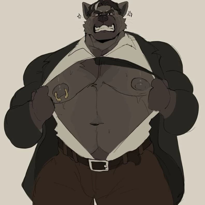 Kenji Takamura, his boss (Furry Bara) thumbnail