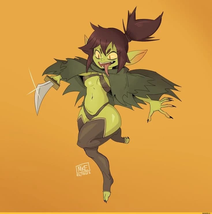 Giantess Zuri goblin girl thumbnail