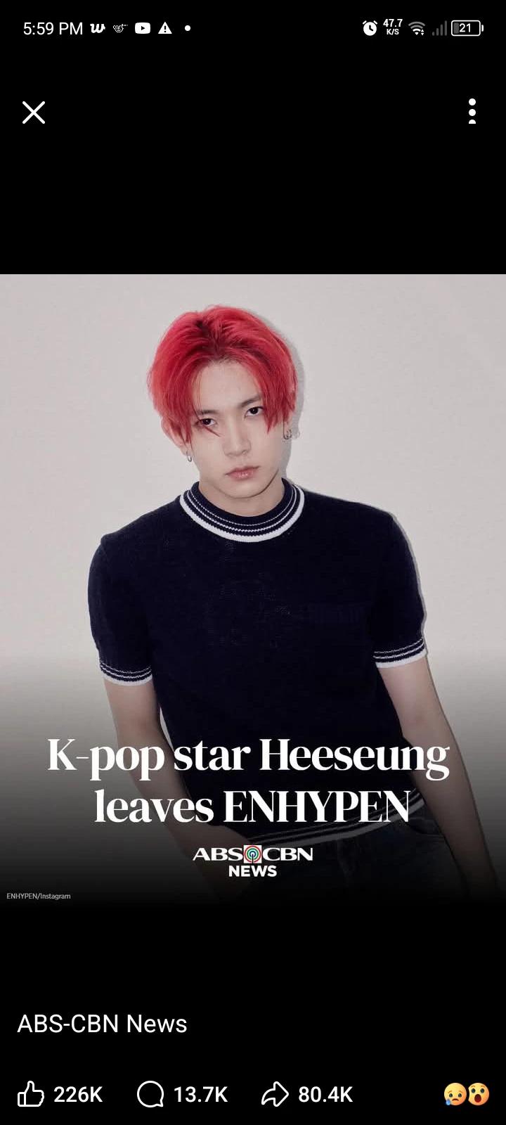 Lee Heeseung thumbnail