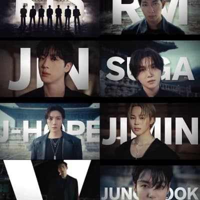 BTS show Gwanghwamun / HYBE. thumbnail