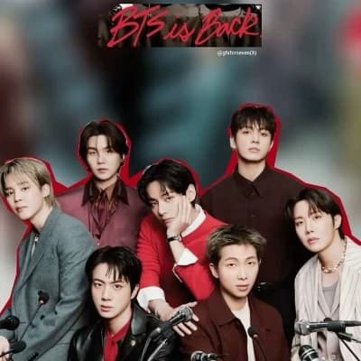 BTS comeback Gwanghwamun / HYBE. thumbnail
