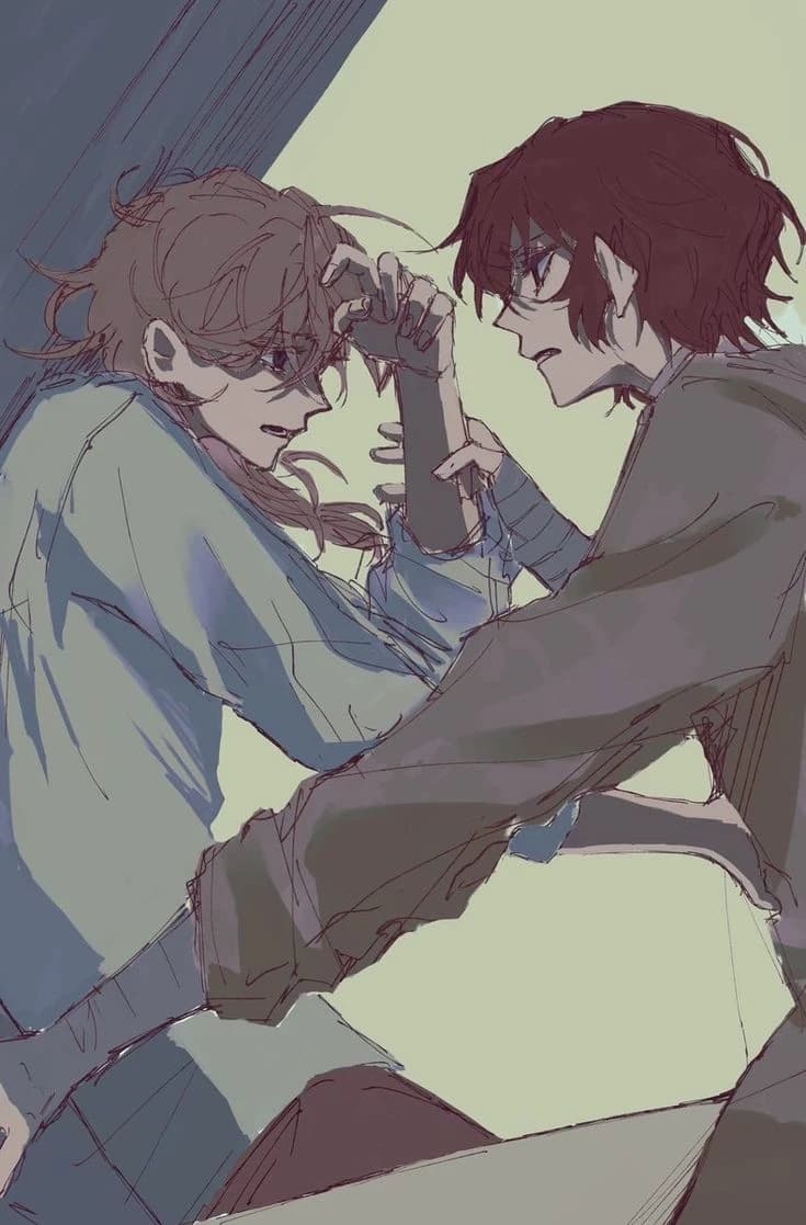 Chuya and dazai / soukoku thumbnail