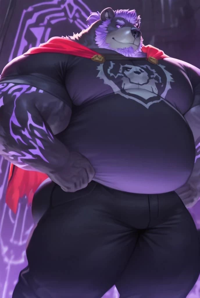 Hrimfaxi | Chubby male furry king thumbnail