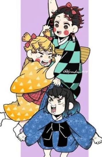 Tanjiro Zenitsu Inosuke  thumbnail