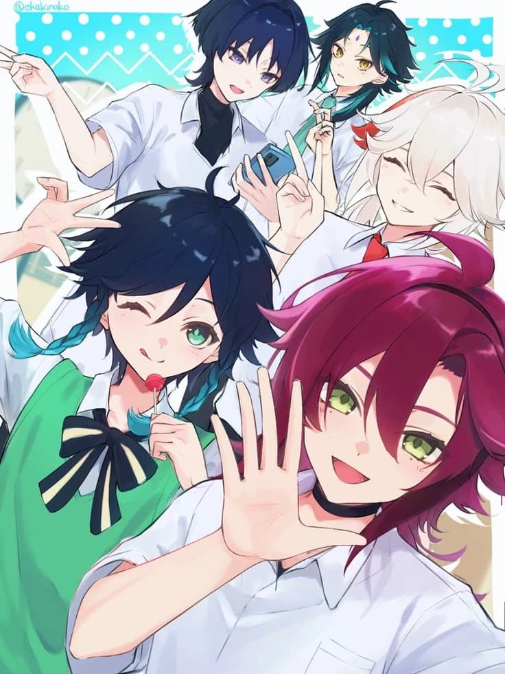 Teyvat Academy: Class 11-A (Anemo Boys & Friends) thumbnail