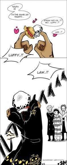 {law x luffy} thumbnail