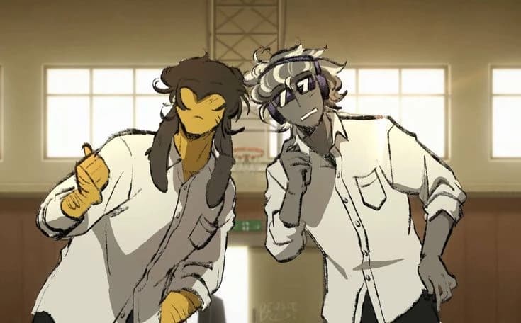 Mafioso//doublefedora// school au thumbnail