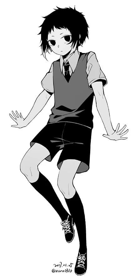 Akutagawa Ryuunoske [KID VERSION AND W/O ABILITIES] thumbnail