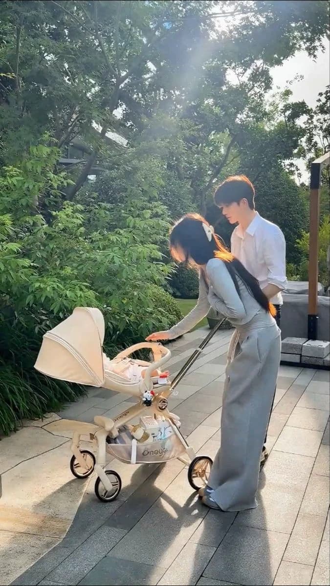 your husband and twin babies thumbnail
