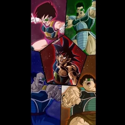 Bardock, Tooma, Fasha, Borgos, Shugesh ( Escuadra Saiyan ) thumbnail
