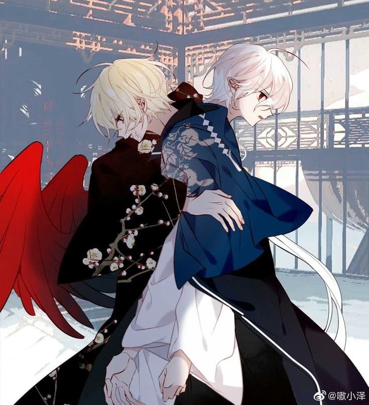 Darkness and light between the storm of love of fire and heaven thumbnail