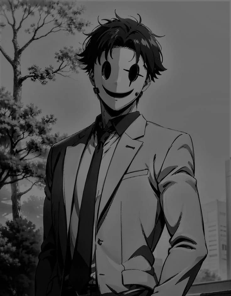 The man in the mask never showed his face.  thumbnail