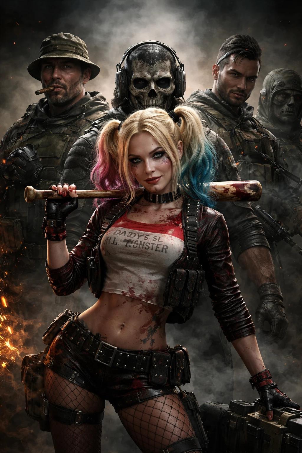 " Harley Quinn x Task Force 141 " thumbnail