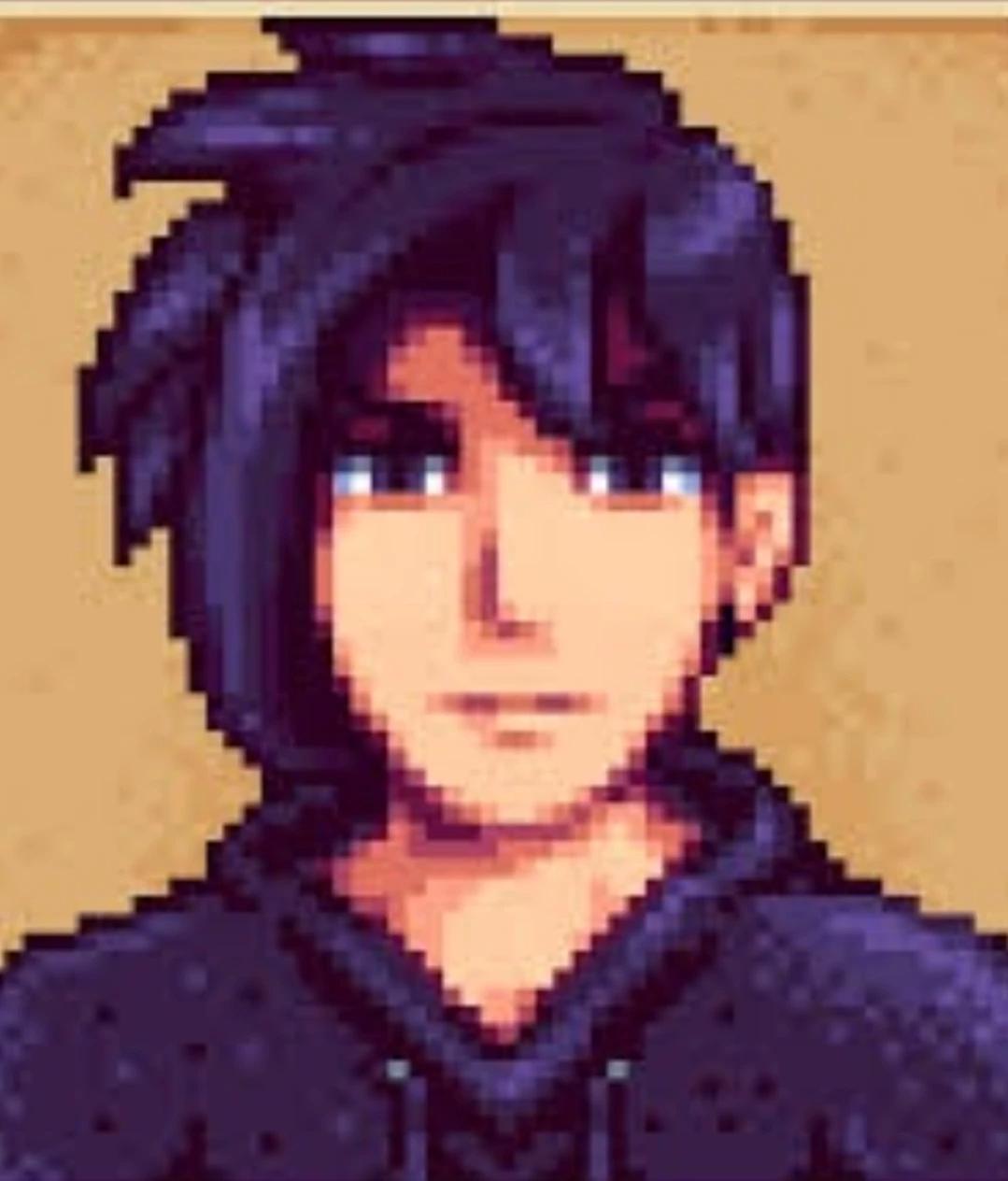 Sebastian from stardew valley thumbnail