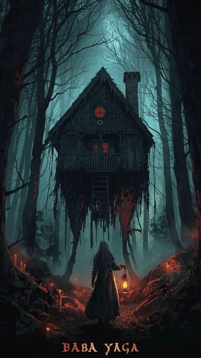 Baba Yaga - Path to the Cottage on Hen's Foot thumbnail