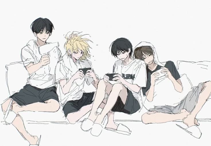 -Yamato, Ren, Saito y Jin- thumbnail