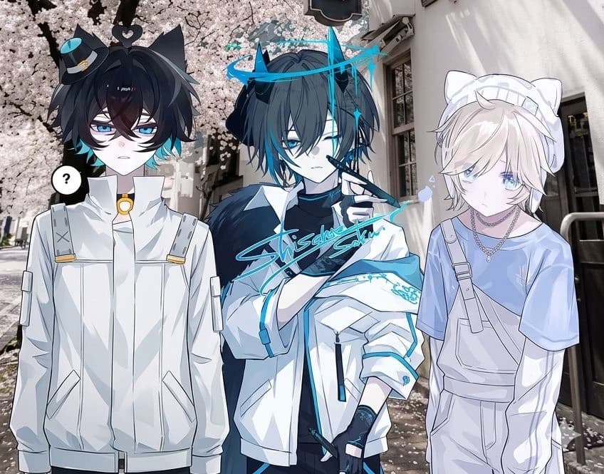 Matthew, Arthur, Elijah. || Friends. ||Omegaverse||BL thumbnail
