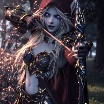 Wow warcraft Sylvana, Illidan, Jaina, Tyrend, azar, izer, MeW, artes thumbnail