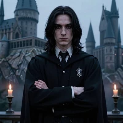 Severus Snape in his youth thumbnail