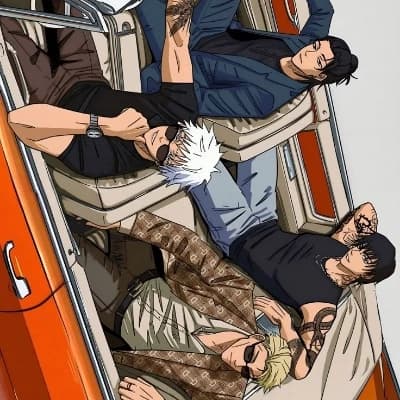 Gojo, geto, toji and nanami - BL thumbnail