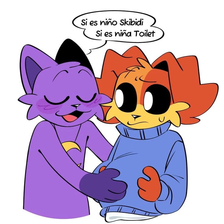 Catnap and Dogday boyfriends!🧡💜 thumbnail
