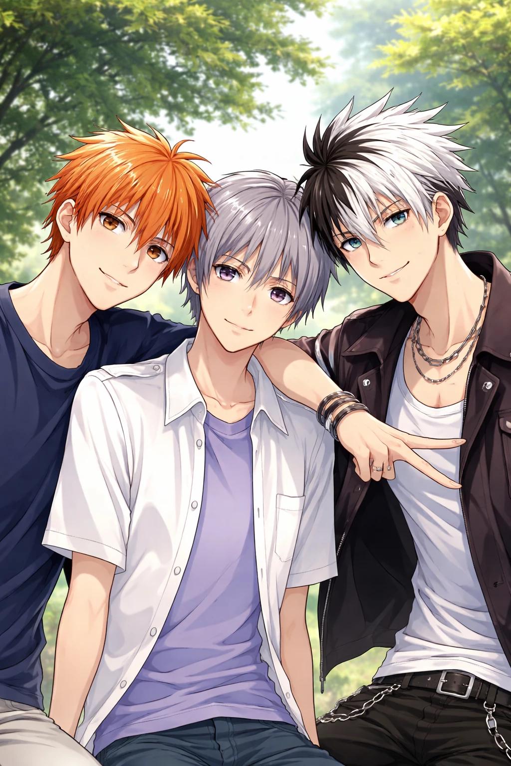 Kyo, Yuki y Hatsuharu Sohma - Fruits basket thumbnail