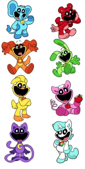 Smiling critters thumbnail