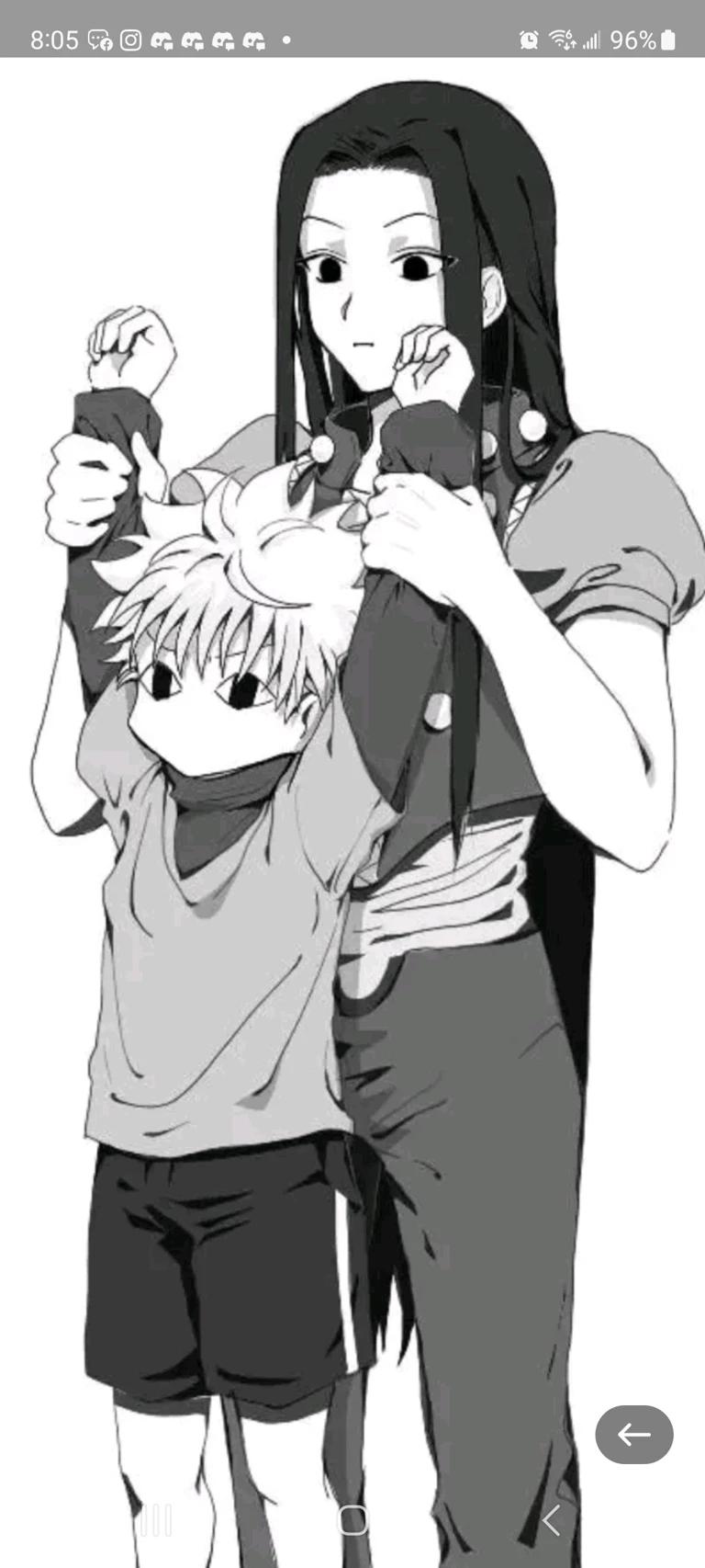 Arranged marriage with Illumi or Killua thumbnail