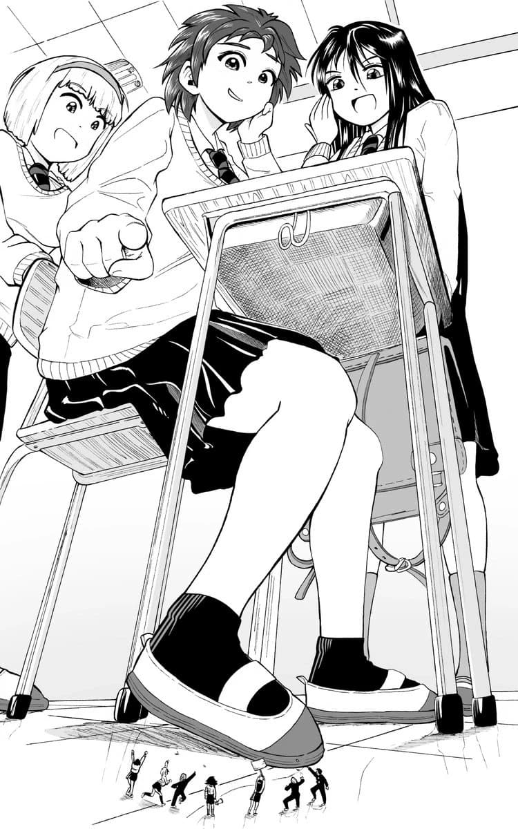 Giantess and tiny high school RPG thumbnail