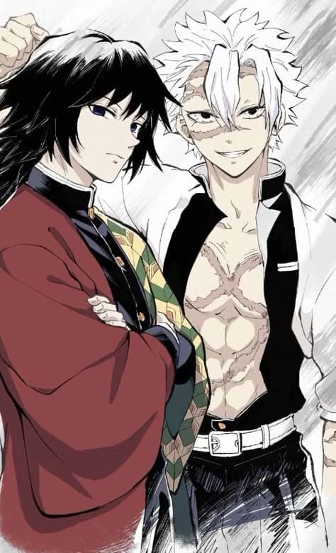 Giyu Tomioka and Sanemi Shinazugawa thumbnail
