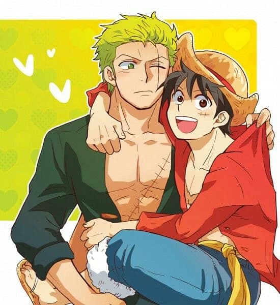Zoro x luffy (one pices) thumbnail