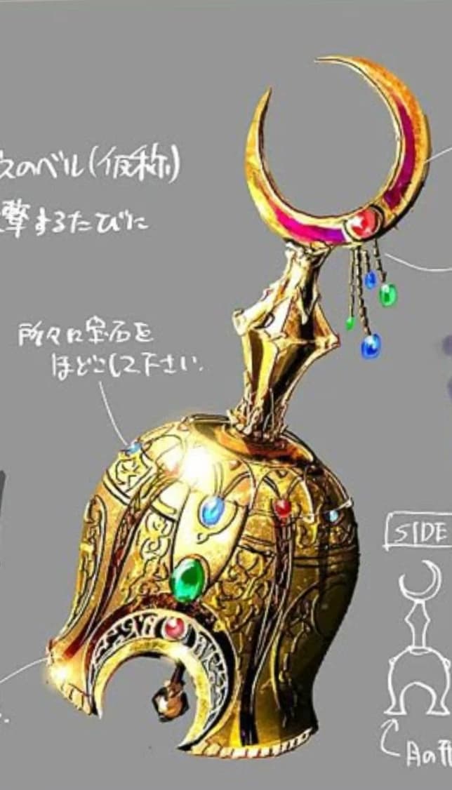 Crescent moon bell thumbnail