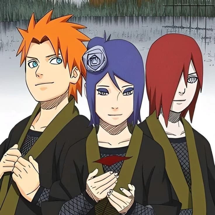 Nagato,Konan y Yahiko thumbnail