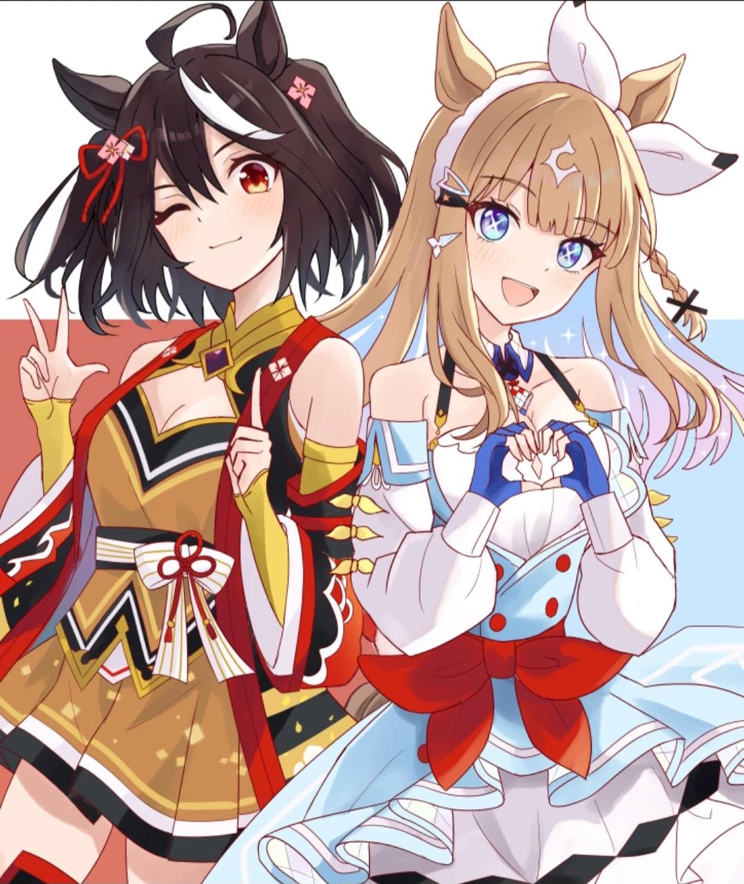 Kitasan Black and Almond Eye (your mothers Umamusume) thumbnail