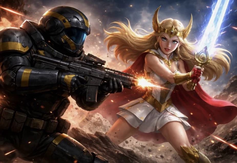 Helldivers X she ra thumbnail