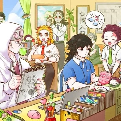 Kny school AU ! thumbnail